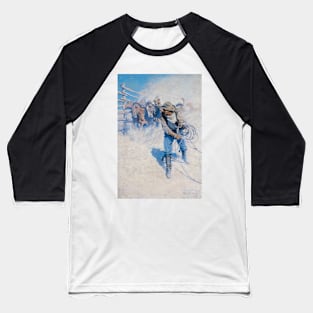 In the Corral by NC Wyeth Baseball T-Shirt